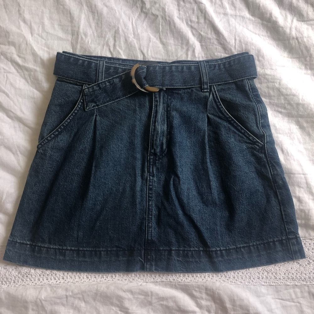 Free People "We The Free" Denim Skirt Size 24